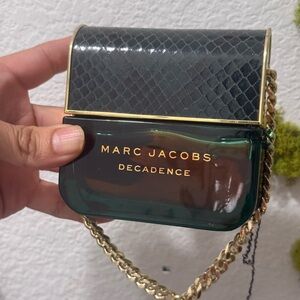Marc Jacobs Decadence Crossbody Bag in Emerald and Black NEW DISCONTINUED